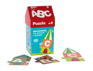 PUZLE APLI KIDS CASITA ABC 40 PIEZAS