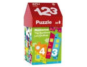 PUZLE APLI KIDS CASITA 123 30 PIEZAS