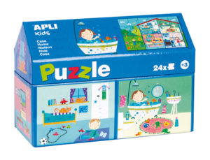 PUZLE APLI KIDS CASITA CASA 24 PIEZAS