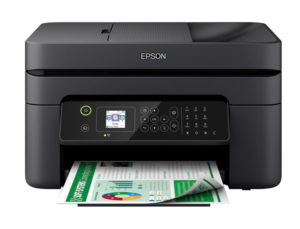 EQUIPO MULTIFUNCION EPSON WORKFORCE WF-2830DWF TINTA COLOR 33 PPM / 18 PPM ESCANER FAX DUPLEX A4 BANDEJA 100 H
