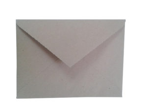 SOBRE PAPEL RECICLADO MICHEL KRAFT 140 GR 8,5X23,5 CM PAQUETE DE 25 UNIDADES