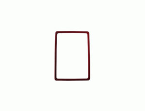MARCO PORTA ANUNCIOS METO DIN A4 COLOR ROJO PACK DE 10 UNIDADES