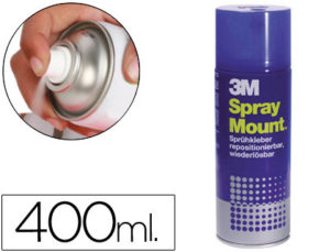 PEGAMENTO SCOTCH SPRAY MOUNT 400 ML -ADHESIVO REPOSICIONABLE