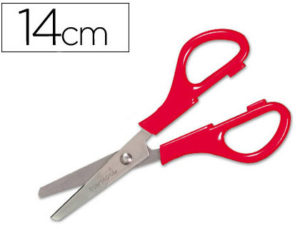 TIJERA ESCOLAR LIDERPAPEL PS-52-D CON FUNDA 14 CM