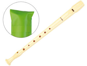FLAUTA HOHNER PLASTICO 9508 -FUNDA VERDE