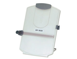 ATRIL PARA ORDENADOR DE SOBREMESA Q-CONNECT -BASE REGULABLE DE PLASTICO