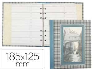AGENDA ANILLAS BELIUS MEDIANA 7″ 185X125 MM 35188-89