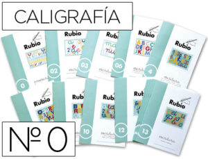 CUADERNO RUBIO CALIGRAFIA Nº 0