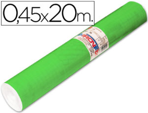 ROLLO ADHESIVO AIRONFIX UNICOLOR VERDE MEDIO 67005 -ROLLO DE 20 MT