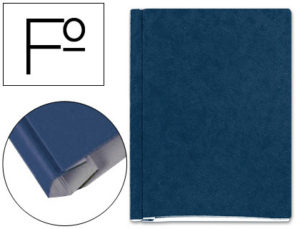 CARPETA PROYECTOS CARTON COMPACTO GIO FOLIO AZUL -CON FUELLE E INTERIORES