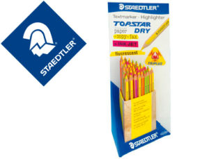 LAPICES FLUORESCENTE STAEDTLER TOP STAR -EXPOSITOR DE 48 COLORES