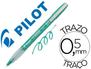 ROTULADOR PILOT PUNTA AGUJA 2005 VERDE -TINTA LIQUIDA