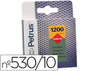 GRAPAS PETRUS Nº 530/10 -CAJA DE 1200 GRAPAS