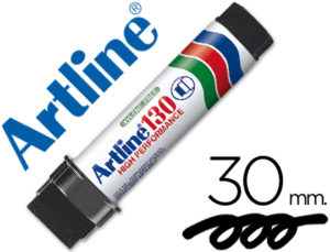 ROTULADOR ARTLINE POSTERMARKER EK-130 NEGRO RECARGABLE 30 MM