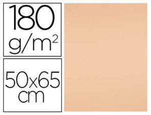 CARTULINA LIDERPAPEL 50X65 CM 180G/M2 SEPIA