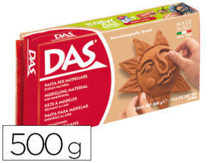 PASTA DAS TERRACOTA PARA MODELAR SECA SIN COCCION 500 GR
