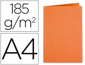 SUBCARPETA LIDERPAPEL A4 NARANJA INTENSO 180G/M2