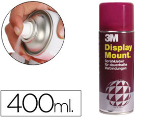 PEGAMENTO SCOTCH SPRAY DISPLAY MOUNT 400 ML ADHESIVO PERMANENTE