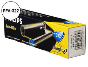 REPUESTO FAX MAGIC 2 PHILIPS DE TRANSFERENCIA TERMINA DURACION 150 PAGINAS PFA-322