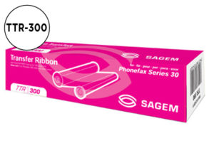 REPUESTO FAX SAGEM TTR 300 TERMOTRANSFERENCIA DURACION 150 PAGINAS
