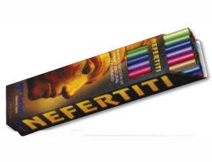 EXPOSITOR PAPEL KRAFT NEFERTITIS 24 ROLLOS DE COLORES SURTIDOS 1X3 MT.