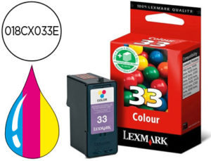 INK-JET LEXMARK Z800 845 P900 4300 6200 6300 MULTIFUNCION X3300 5200 5400 7100 7300 XX8300 N.33