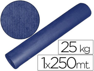 PAPEL KRAFT AZUL 1,00 MT X 250 MTS ESPECIAL PARA EMBALAJE