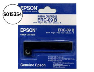 CINTA IMPRESORA EPSON ERC-09B NEGRA M-160 163 164 180 180H 181 182 183 185 190 191 192 195