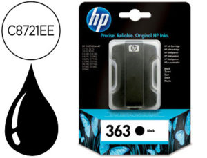 INK-JET HP PHOTOSMART 3110 3200 3210 3310 8200 8250 C5180 6180 7100 D7160 NEGRO N.363