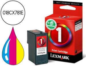 INK-JET LEXMARK Z730 X2300 COLOR N.1 ALTA RESOLUCIÓN -165 PAG.NEGRO/200 PAG. COLOR-