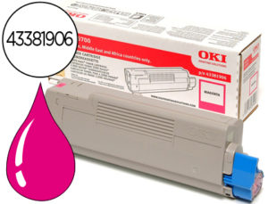 TONER OKI C5600/5700 MAGENTA -2.000 PAG-