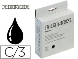 TINTA NUMERADOR NEGRA R343N 45 ML GRASA PARA SELLOS METALICOS PACK DE 3 UNIDADES