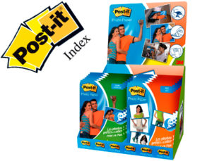 EXPOSITOR POST-IT PHOTO PAPER PAPELES SURTIDOS EN FORMATOS A4 Y A6 EN BRILLO Y MATE 570X340X1285