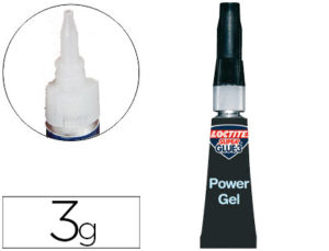 PEGAMENTO LOCTITE POWER GEL 3GR ADHESIVO INSTANTANEO UNIDAD