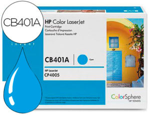 TONER HP LASERJET COLOR 4005 CIAN -7.500 PAG- 401A