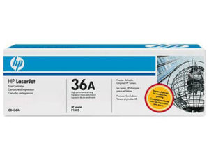 TONER HP LASERJET P1505/1505N M1120/N M1522N/NF NEGRO -2.000 PAG.- 36A