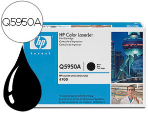 TONER HP LASERJET COLOR 4700 NEGRO -11.000PAG.- 50A