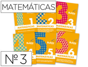 CUADERNO RUBIO MATEMATICAS EVOLUCION Nº 3