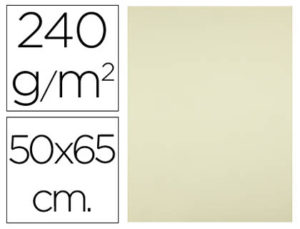 CARTULINA LIDERPAPEL 50X65 CM 240G/M2 AMARILLO