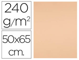 CARTULINA LIDERPAPEL 50X65 CM 240G/M2 SEPIA