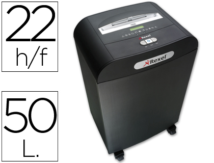 DESTRUCTORA DE DOCUMENTOS MERCURY RDS-2250 CAPACIDAD DE CORTE 22 H DESTRUYE GRAPAS CLIPS CD Y TARJETAS
