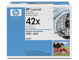 TONER HP LASERJET NEGRO LJ4250/4350 PACK 2 20.000 PAG