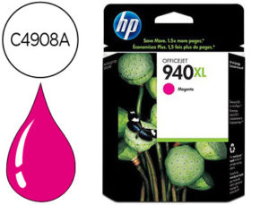 INK-JET HP 940XL MAGENTA 16ML 1.400PAG OFFICEJET PRO 8000 / PRO 8500