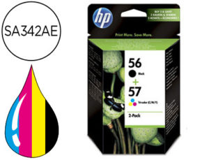 INK-JET HP N. 56 + 57 COMBO PACK