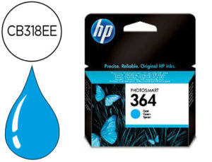 INK-JET HP 364 CIAN PHOTOSMART PREMIUM – C309A / SERIES C5300 / C6300 / B8500 / D5400 -300PAG