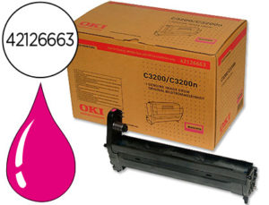 TAMBOR OKI C3200 MAGENTA -14000 PAG- TYPE C6LE