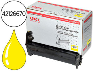 TAMBOR OKI C5250/5450/5510MFP/5540MFP AMARILLO -17000 PAG-