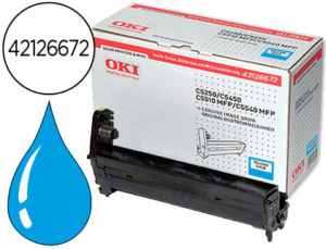 TAMBOR OKI C5250/5450/5510MFP/5540MFP CIAN -17000 PAG-