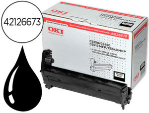 TAMBOR OKI C5250/5450/5510MFP/5540MFP NEGRO -17000 PAG-