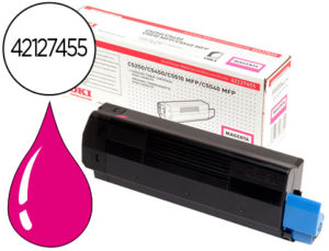 TONER OKI C5250/5450/5510MFP/5540MFP MAGENTA ALTA CAPACIDAD -5.000 PAG- TYPE C6
